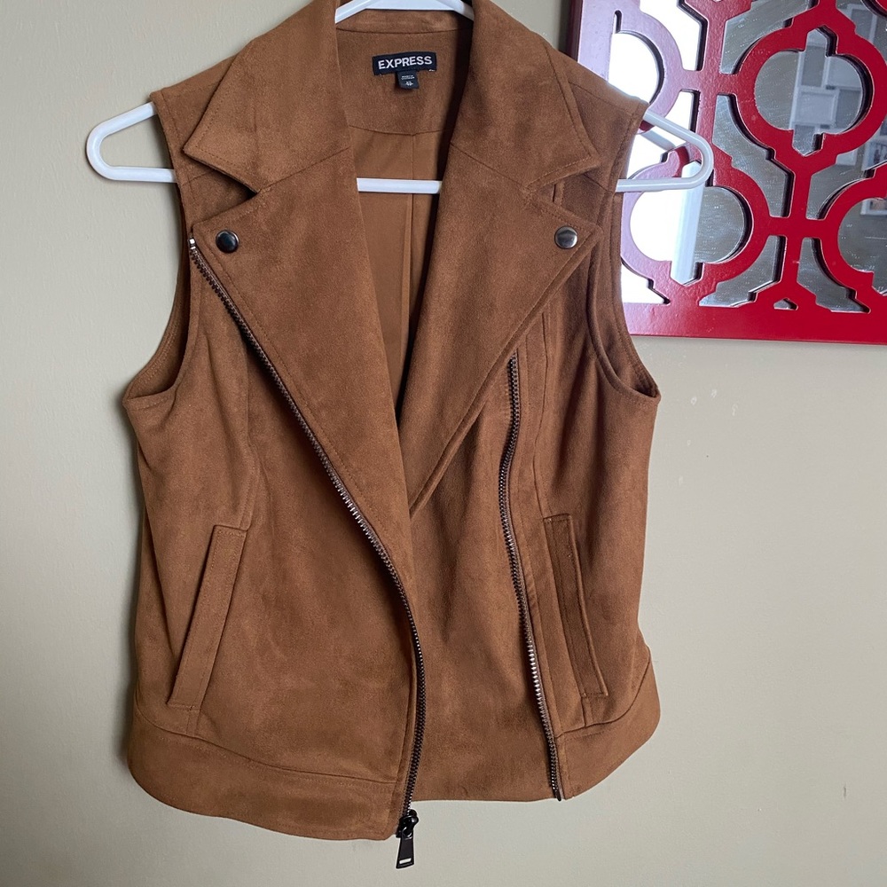 Express Suede Vest